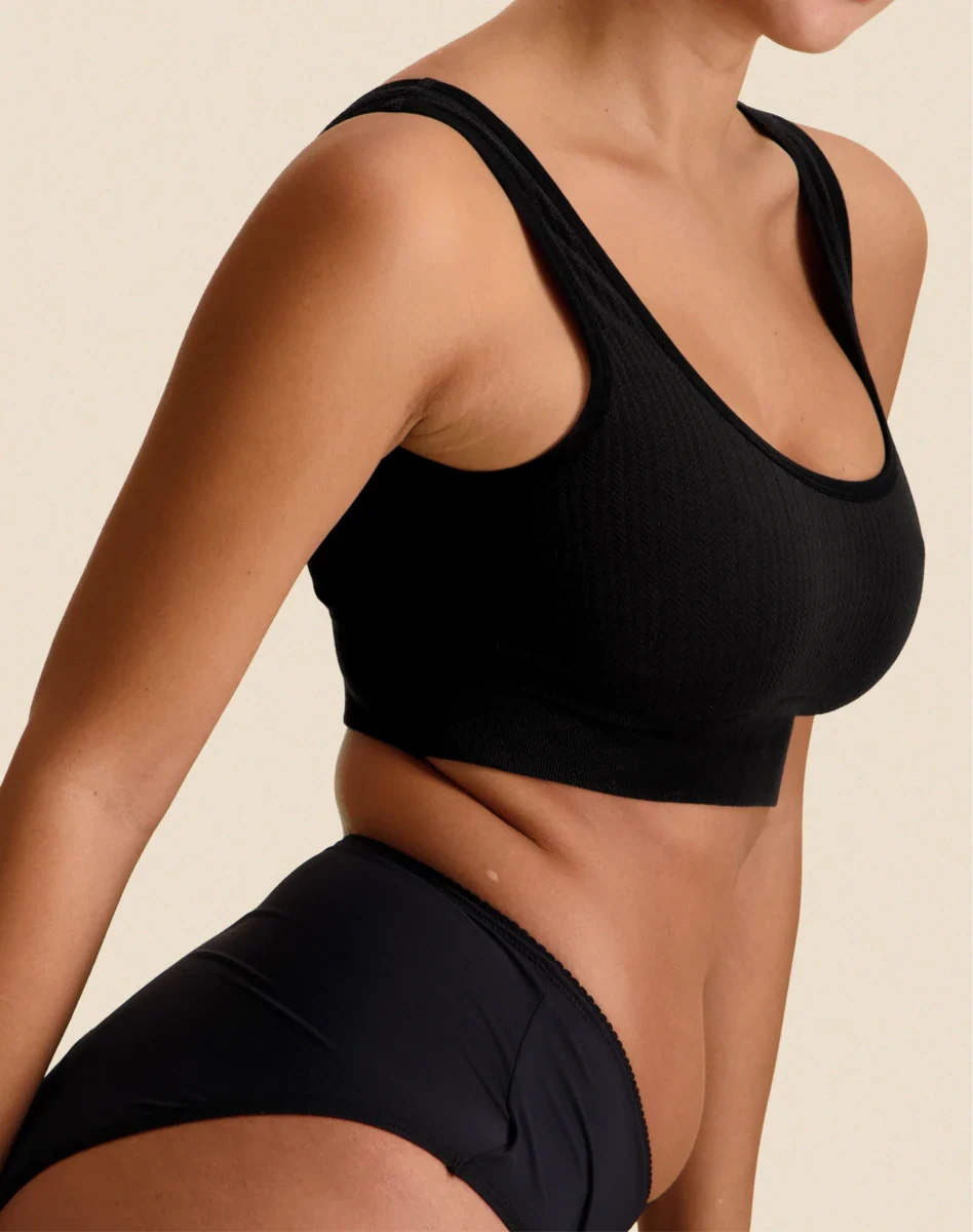 Brassière en maille texturée Cléo - Image 3