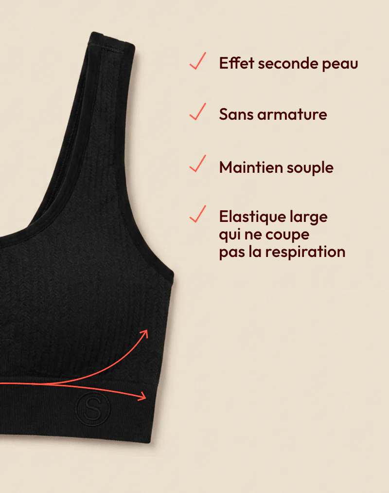 Brassière en maille texturée Cléo - Image 6