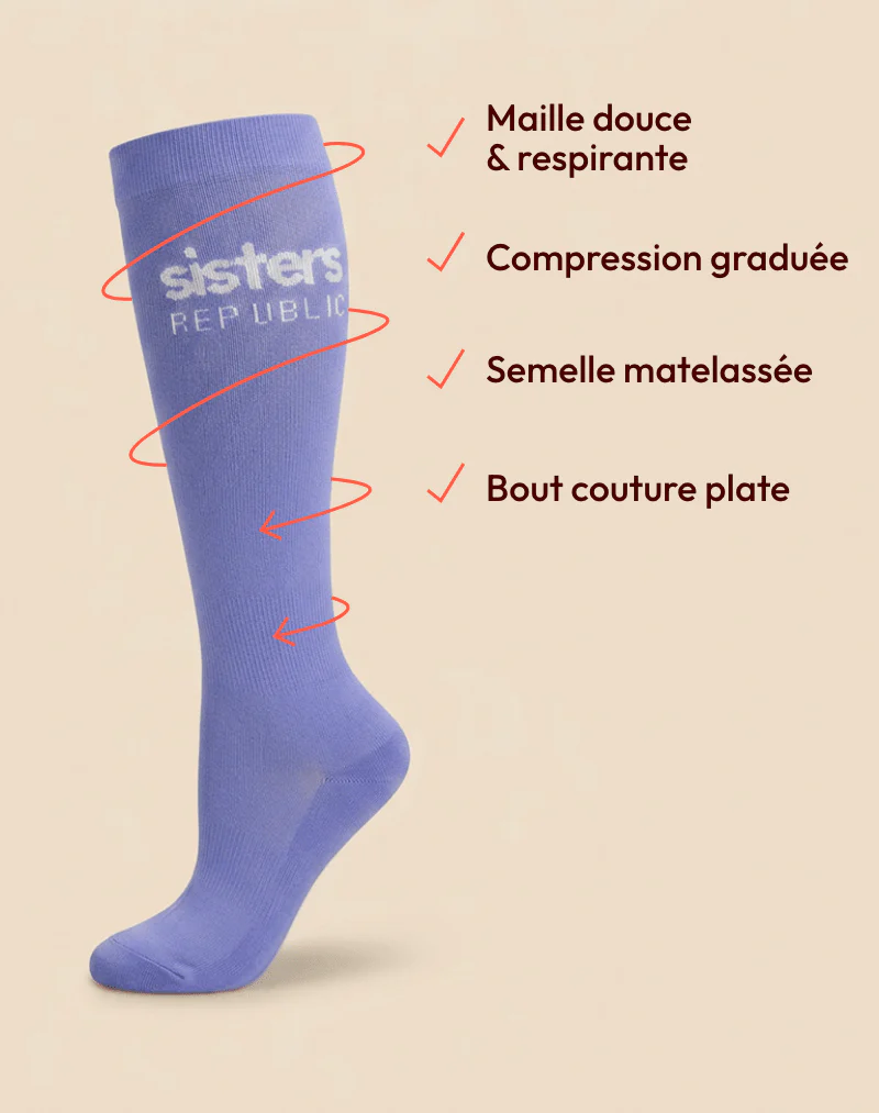 Pack 3 chaussettes de contention - Image 3