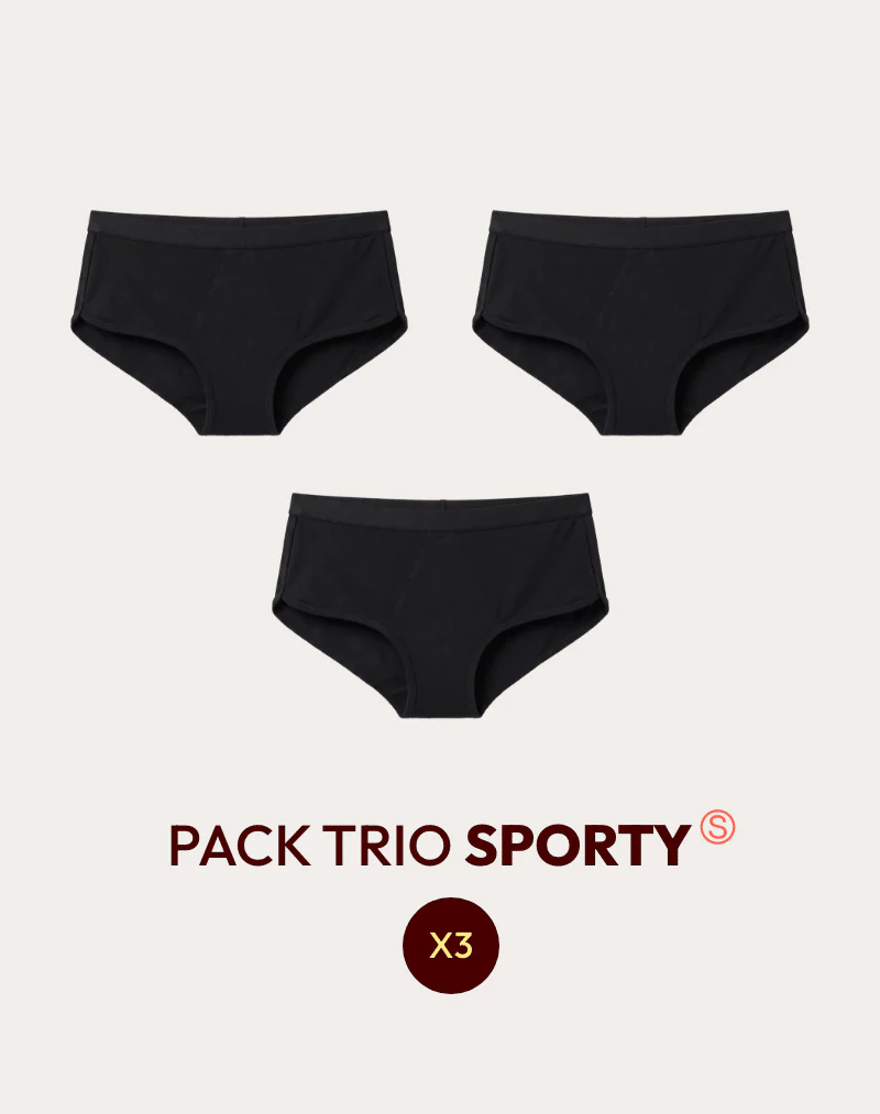 Pack Trio Sporty noir